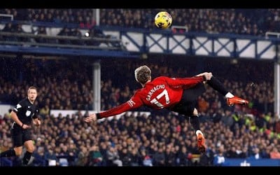 Alejandro Garnacho ganó el premio Puskas al mejor gol del año por su fantástica chilena ante Everton