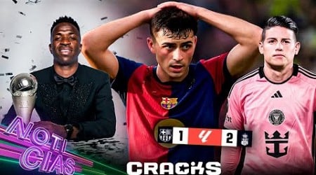 ¡El BARCA se cae! Madrid líder si pasa esto ¡ | ¡VINICIUS se ve &quot;THE BEST&quot;! | James y Messi JUNTOS