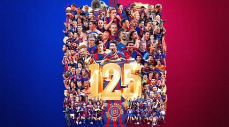 125 YEARS of FC BARCELONA 