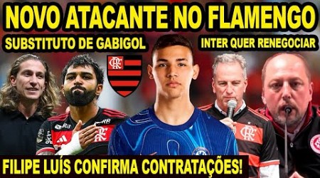 CHELSEA QUER NEGOCIAR ATACANTE COM FLAMENGO! FILIPE LUIS CONFIRMA NOVAS CONTRATAÇÕES NO MENGÃO! E+