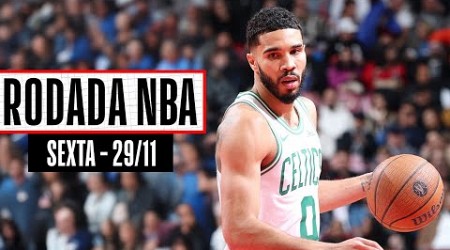 TATUM brilha, e Celtics seguem vivos na NBA Cup! SHAI complica situação dos Lakers - Rodada 29/11