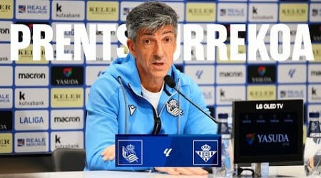 RUEDA DE PRENSA | Imanol Alguacil: &quot;Los triunfos dan energía&quot; | Real Sociedad - Real Betis