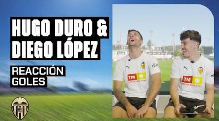 HUGO DURO Y DIEGO LÓPEZ EXPLICAN SUS GOLES EN EL VALENCIA CF 4 - 2 REAL BETIS BALOMPIÉ