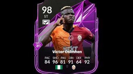 VICTOR OSIMHEN FC 25 kartını Galatasaray&#39;da yeniden çevirdim!