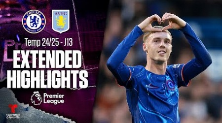 Chelsea vs. Aston Villa | Highlights Premier League | Jornada 13 | Telemundo Deportes