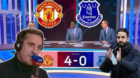 &quot;Man Utd vs Everton 4-0: Gary Neville&#39;s Reaction | Amorim&#39;s Real Test Begins with Arsenal Showdown!&quot;