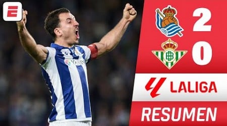 REAL SOCIEDAD GANÓ 2-0 ante Betis con GOL de Mikel OYARZABAL | RESUMEN | La Liga