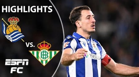 Real Sociedad vs. Real Betis | LALIGA Highlights | ESPN FC