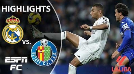 ⭐️ KYLIAN MBAPPE SHINES ⭐️ Real Madrid vs. Getafe | LALIGA Highlights | ESPN FC