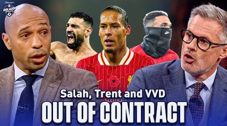 &quot;It was wrong&quot; | Henry &amp; Carragher debate Salah, Trent &amp; Van Djik&#39;s contract disputes | UCL Today