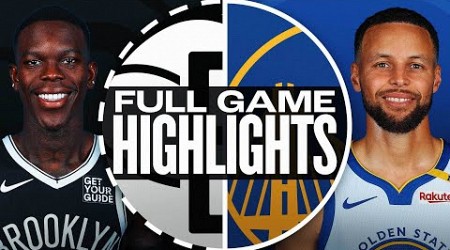 NETS at WARRIORS | FULL GAME HIGHLIGHTS | November 25, 2024