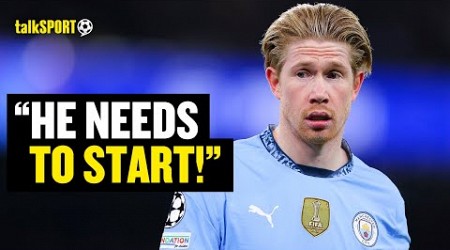 &quot;The Midfield Was SO WEAK!&quot; Man City Fan DESPERATE For De Bruyne To Play More!