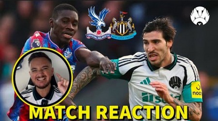 ZERO Shots On Target! PATHETIC!! Crystal Palace 1-1 Newcastle United