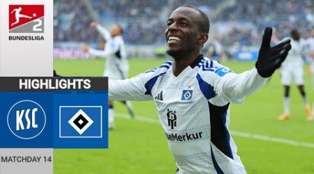 Karlsruher SC - HSV | 1:3 | Highlights | 2. Bundesliga 2024/25 | KSC - HSV