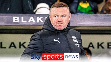 &quot;Very difficult to explain, it&#39;s my responsibility&quot; | Wayne Rooney on Plymouth&#39;s 6-1 defeat