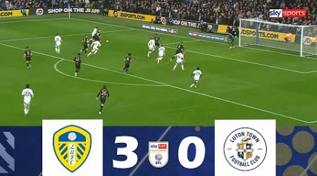 Leeds United vs. Luton Town [3-0] | EFL Championship 2024/25 | Match Highlights!