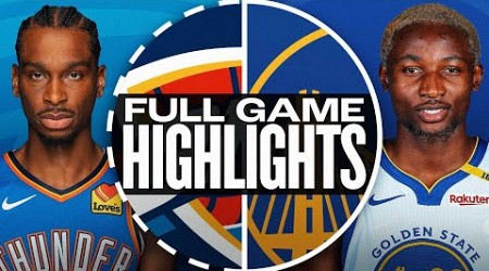 THUNDER at WARRIORS | FULL GAME HIGHLIGHTS | November 27, 2024