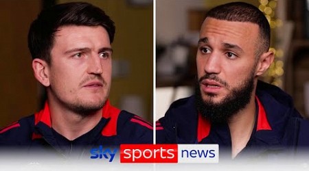 Harry Maguire &amp; Noussair Mazraoui react to Ruben Amorim&#39;s first Manchester United match in charge