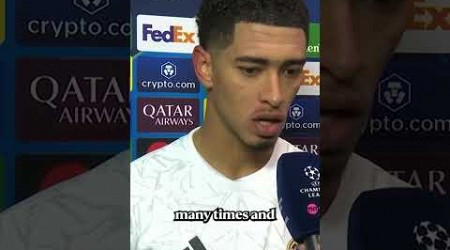 An honest post-match interview from Jude Bellingham following Real Madrid’s defeat to Liverpool 