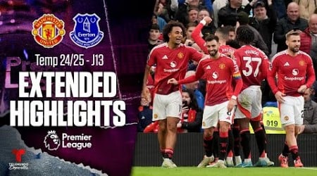 Man United vs. Everton | Highlights Premier League | Jornada 13 | Telemundo Deportes