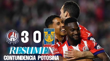 ATLÉTICO DE SAN LUIS 3-0 TIGRES 4tos de Final Ida | Goleada en el Alfonso Lastras