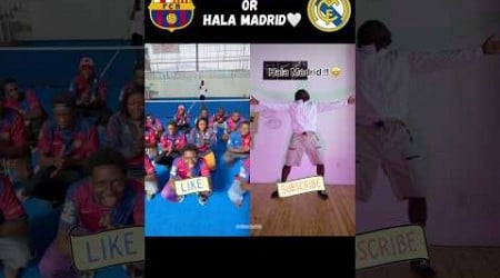 Visca Barca VS Hala Madrid Part 9#football #barcelona #realmadrid #trending #shorts