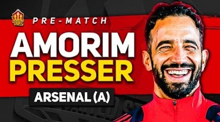 Amorim EXCITED by &quot;Special Talent!&quot; Press Conference Reaction Arsenal vs Man Utd