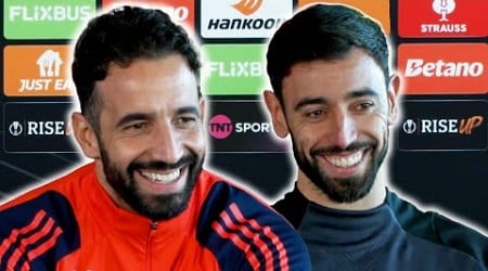 &#39;Rashford has to be FIRST ONE TO WANT IT!&#39; | Ruben Amorim and Bruno Fernandes | Man Utd v Bodo/Glimt