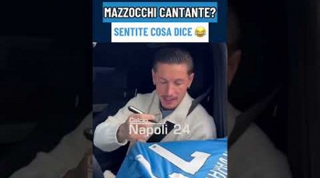 MAZZOCCHI scherza con un tifoso: &quot;Ormai credono sia un CANTANTE!&quot;