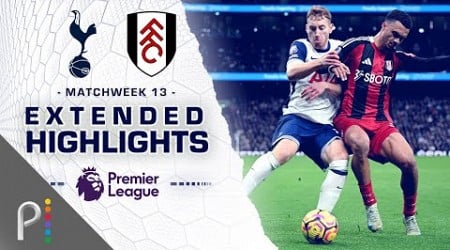 Tottenham Hotspur v. Fulham | PREMIER LEAGUE HIGHLIGHTS | 12/1/2024 | NBC Sports