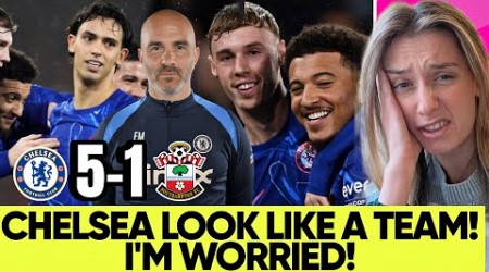 Chelsea is starting to Worry me NOW! Chelsea 5-1 Southampton reaction