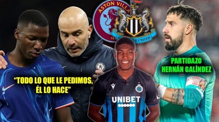 ASTON VILLA Y NEWCASTLE SE ADELANTAN POR JOEL ORDÓÑEZ | ENZO MARESCA LLENA DE ELOGIOS A MOI 