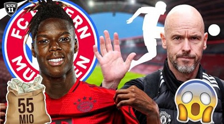 BAYERN arbeitet an WILLIAMS-DEAL! TEN HAG in die BUNDESLIGA? | KickNews