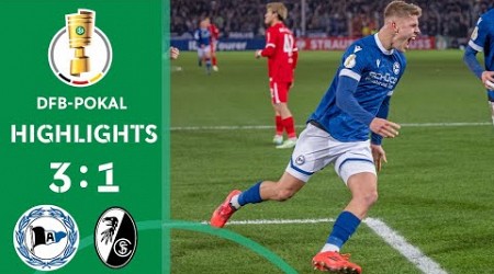 3rd league team stuns Bundesliga club! | Arminia Bielefeld vs. SC Freiburg 3-1| DFB-Pokal