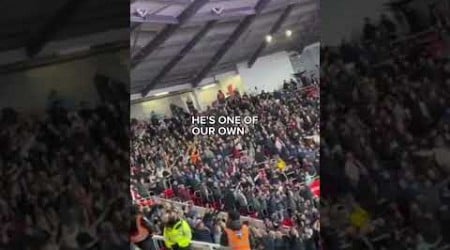 2,000 Burnley fans at Stoke. 