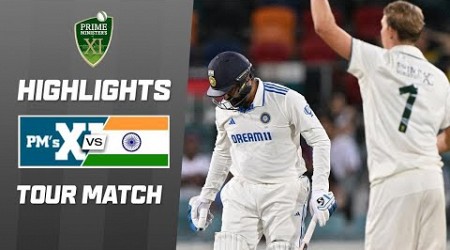 Prime Minister&#39;s XI v India 2024-25 | Tour match