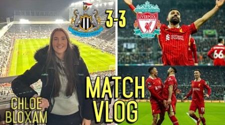 Mo Salah Breaks Another Record In Chaotic Six Goal Thriller | Newcastle 3-3 Liverpool | Match Vlog