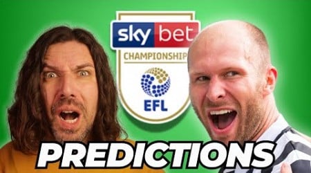 Championship SCORE PREDICTIONS - Round 19