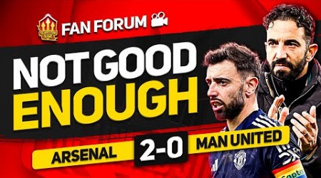 CALM DOWN! ARSENAL 2-0 MANCHESTER UNITED | LIVE Fan&#39;s Forum