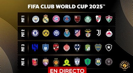 SORTEO MUNDIAL DE CLUBES FIFA 2025 ( CON IMAGEN ) DjMaRiiO