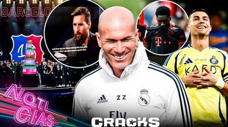 ¿ZIDANE al RESCATE? | Fiesta culé: mensaje de MESSI | CR7 sigue ON FIRE | DAVIES en problemas