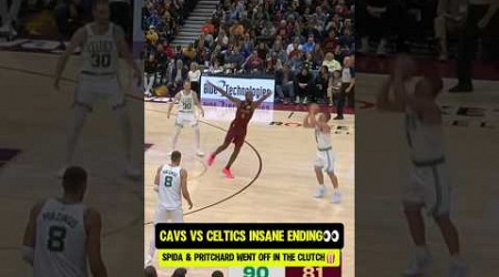 Cavs vs Celtics ending was CRAZY