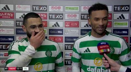 Carter Vickers &amp; Trusty Post Match | Aberdeen Vs Celtic 0-1 Sky Sports #celtic #football #parkhead