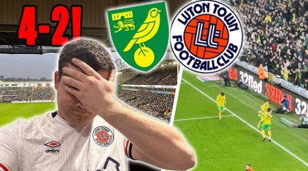 SHOCKING Defending as Norwich City Beat Luton Town!