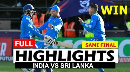 INDIA VS SRI LANKA FULL MATCH HIGHLIGHTS U19 ASIA CUP 2024 | IND VS SL