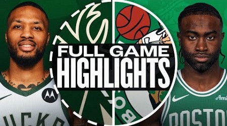 BUCKS at CELTICS | FULL GAME HIGHLIGHTS | December 6, 2024