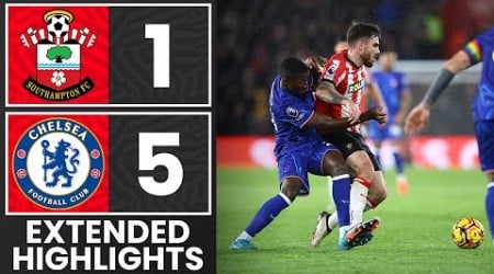 EXTENDED HIGHLIGHTS: Southampton 1-5 Chelsea | Premier League