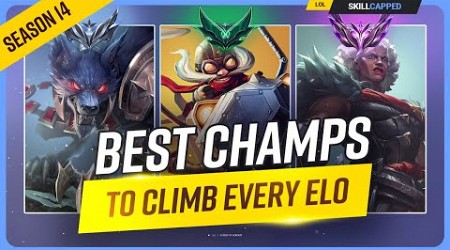 The 5 Best Champions To Climb In Every Elo - League of Legends