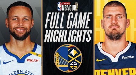 WARRIORS at NUGGETS | EMIRATES NBA CUP 