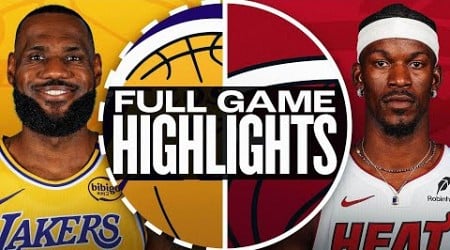 LAKERS at HEAT | FULL GAME HIGHLIGHTS | December 4, 2024